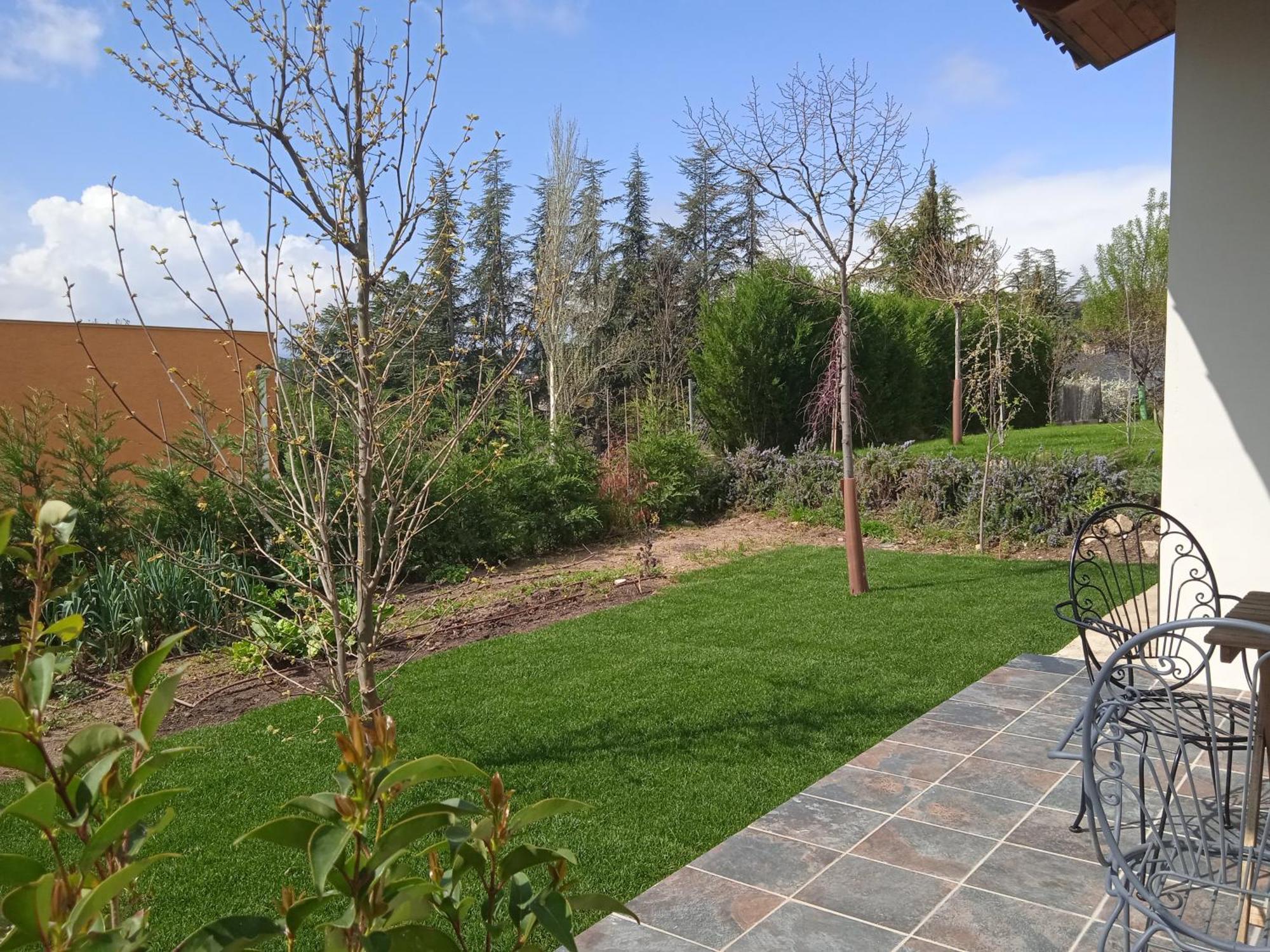 Casita Independiente Con Jardin Cercedilla Bagian luar foto